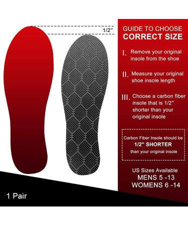 Shop Carbon Fiber Insoles - Rigid Shoe Inserts for Men & Women | Relief for Arthritis Plantar Fasciitis Hallux Rigidus & More - International Shipping Available - Buy Online on GoSupps.com
