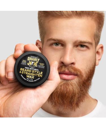 Gnarly Joe Beard Styling Wax for Men - 50g, 60ml Triple-Action Balm (Pack of 1) - Buy Online on GoSupps.com