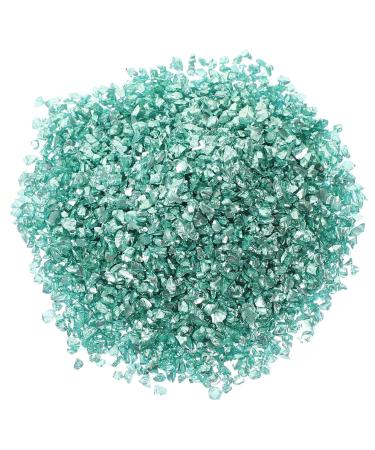 FRCOLOR 1 Nail Gravel Accessories for Lithops Nail Accessories Irregular Nail Charms Diamond Drawing Charms Crushed Decor for Nail Art Nail Art Supplies Nail Art Decors Glass 20.00X12.00X2.00CM Green