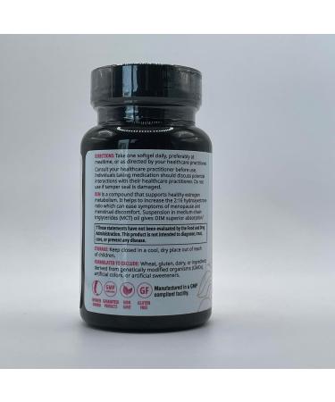 Wellena DIM Supplement 100mg - All Natural Diindolylmethane for Menopause & Estro Support | Non-GMO Gluten Free Softgels (60-Day Supply - Buy Online on GoSupps.com
