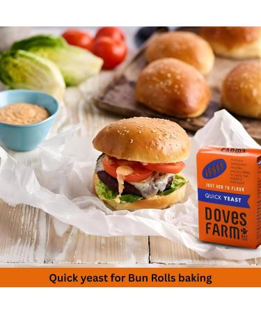 (2 Pack) - Doves Farm - Quick Yeast | 125g | 2 PACK BUNDLE - Buy Online on GoSupps.com