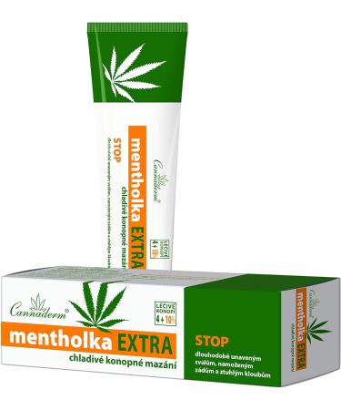 Cannaderm Mentholka Extra Ointment for Joint Pain Relief - Natural Care 150 ml - Fast International Shipping - Buy Online on GoSupps.com