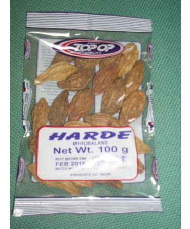 Harde Whole Herb Terminalia chebula / Haritaki / Black Myrobalan- Topop-100g