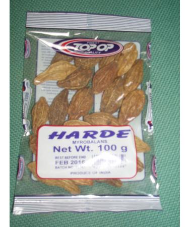 Harde Whole Herb Terminalia chebula / Haritaki / Black Myrobalan- Topop-100g - Buy Online on GoSupps.com