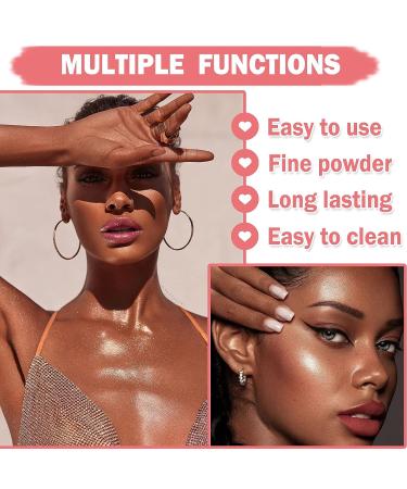 Polvo De Hadas Body Highlighter - Multi-purpose Glitter Stick for Face, Eyes, and Body - White - Buy Online on GoSupps.com