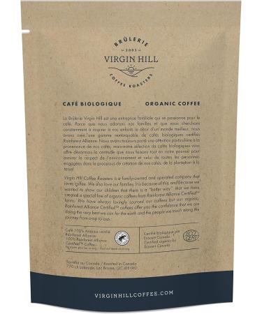 Virgin Hill Coffee - Organic Colombian Supremo Brown - Smooth Intensity & Mild Roast - One Kilo of High-Grade Arabica Coffee Beans - 1 kg / 2.2 lbs Whole Bean 2.2 lbs / 1 kg - Buy Online on GoSupps.com