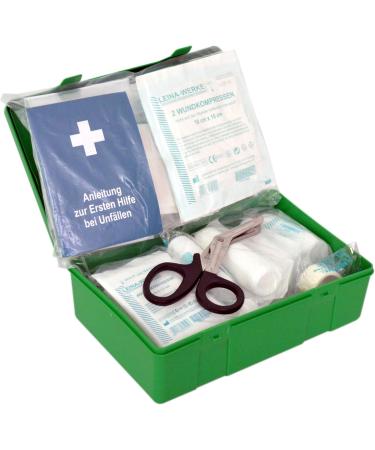 Buy Company First Aid Kit DIN 13157 - Green Made in Germany Recommended by Malteser | International Shipping Available - Buy Online on GoSupps.com