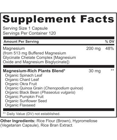 NATURELO Vegan B12 - Methyl B12 with Organic Spirulina - 90 Capsules and Magnesium Glycinate Chelate Complex - 120 Capsules Bundle - Buy Online on GoSupps.com