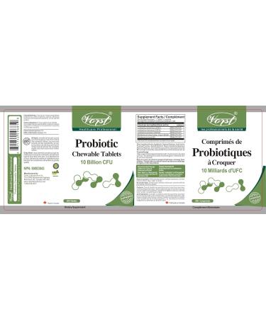 VORST Probiotic 10 Billion Chewable 200 Tablets and Fiber Mix Powder (Combo Bundle 2 Bottles) - Buy Online on GoSupps.com