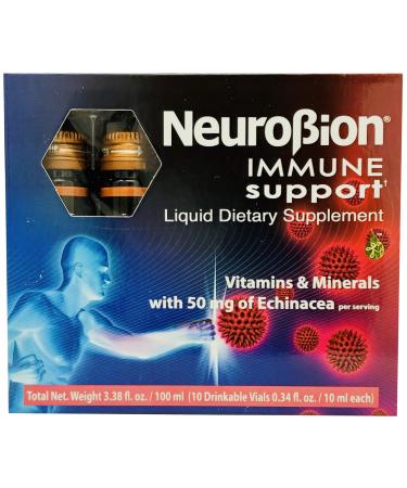 Neurobion Immune Support with Echinacea & Zinc 10 vials x 10 ml - Buy Online on GoSupps.com