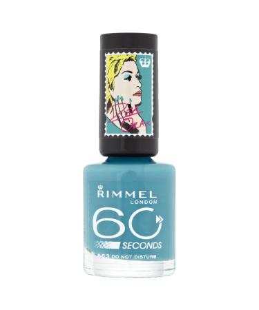 Rimmel London 60 Seconds Nail Polish by Rita Ora Do not Disturb Do not Disturb 8 ml (Pack of 1)