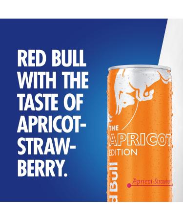 Red Bull Energy Drink Apricot Edition 250 ml x12 - Buy Online on GoSupps.com