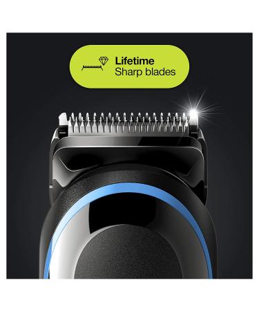Braun MGK 5280 Men's Hair Clippers & Grooming Kit with Gillette Razor - Cordless & Rechargeable - Buy Online on GoSupps.com