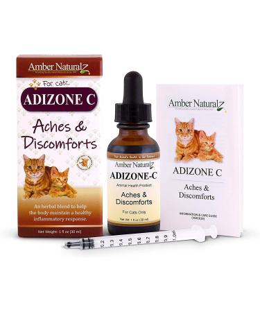 AMBER NATURALZ Adizone C for Cats - 1 Ounce - Aches & Discomfort Relief - Buy Online on GoSupps.com