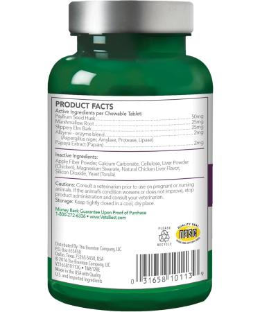 Vet's Best Cat Hairball Relief Digestive Aid 60 Chewable Tablets 3 Pack - Buy Online on GoSupps.com