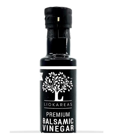 Organic Greek Balsamic Vinegar - Non-GMO, Gluten-Free, Paleo, Gourmet Quality - Thick, Rich, Classic Barrel-Aged with No Added Sugars - Buy Online on GoSupps.com