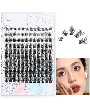Diy False Eyelash Extensions 120 Pcs Mixed Lash Clusters - Natural Look Wispy Lashes 8-16mm - Buy Online on GoSupps.com