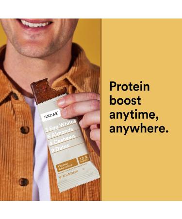 Buy RXBAR Coconut Chocolate Protein Bars (5 Count) - 12g Protein Gluten-Free Snacks 9.1oz Box - International Shipping Available - Buy Online on GoSupps.com