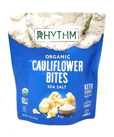 Rhythm Organic Cauliflower Bites - Sea Salt 5.75 oz.
