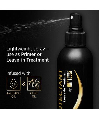 Hot Tools Hair Heat Protectant Leave-in Treatment Spray - 8 oz | Heat Protection & Conditioning - Buy Online on GoSupps.com