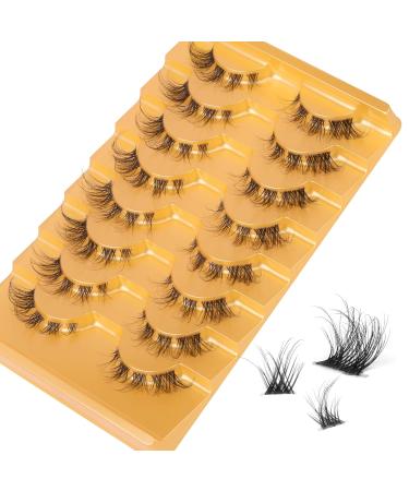 ALICE D Wispy Faux Mink Cat Eye False Eyelashes - 8 Pairs - Buy Online on GoSupps.com