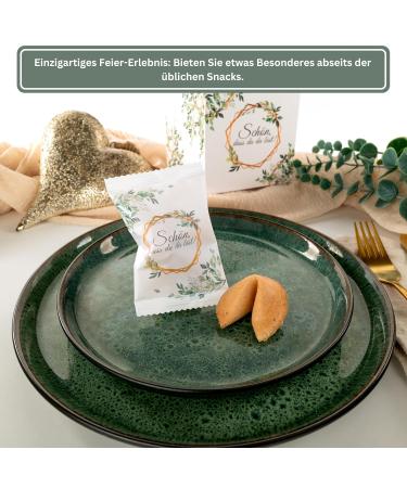 Buy Lucky Treat Eucalyptus Cookies - 12 Piece Box with Loving Messages | Perfect for Weddings & Baptisms | Made in Germany | International Shipping Available - Buy Online on GoSupps.com