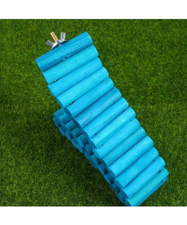 POPETPOP Parrot Toys Hamster Plank Path Soft Climbing Ladder Pet Wood Ladder Hamster Ladder Bird Wooden Ladder Pet Wooden Ladder Parrot Bamboo Tableware Hamster Bridge Ladder 50X6CM - Buy Online on GoSupps.com