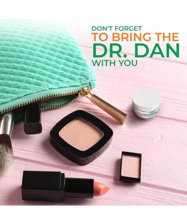 Dr. Dan's Cortibalm Jar - 1 Pack - for Dry Cracked Lips - Healing Lip Balm Jar for Severely Chapped Lips - Designed for Men Women and Children - 0.25 Ounce (Pack of 1) - Buy Online on GoSupps.com