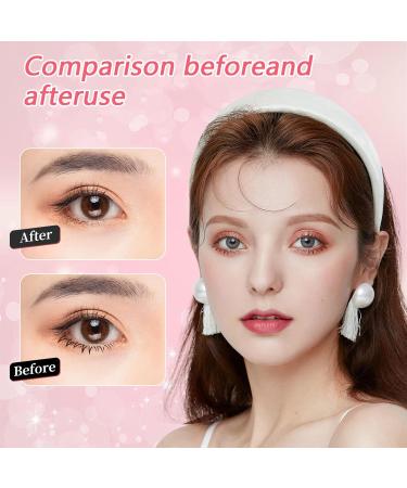 One Pair Helpful Eyelash Stamps Tool Convenient Portable Lower Lashes Extensions Stamps Tool Useful Lazy Quick Eyelash Stencil for Make up Beginner - Buy Online on GoSupps.com