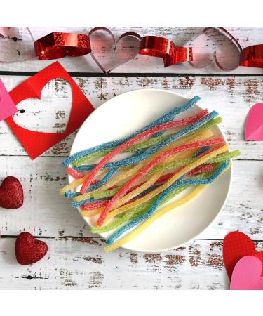 Sour Chewy Candy Straws Variety Bundle. Includes (3) Packages of Sour Punch Chewy Sour Straws Candy (91g ea) Blue Raspberry Rainbow & Strawberry with BIG MAPLE Trivia Cards. Tasty Retro Candy for Movies Friends Office Home Students Snack - Buy Online on GoSupps.com