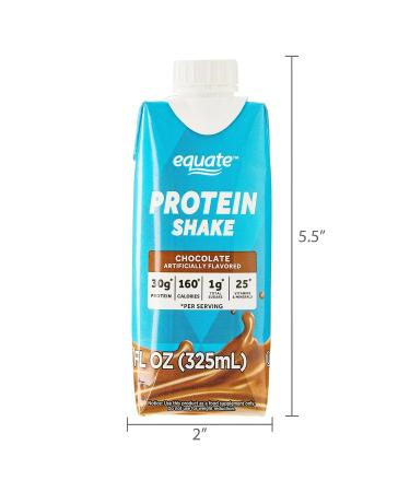 Equate Easy-to-drink shakes Meal Replacement 30g Protein Low Sugar Gluten Free Lactose Free Nutritional Shake Ready to Drink for Workout Recovery and Muscle Gain 11 oz - Buy Online on GoSupps.com
