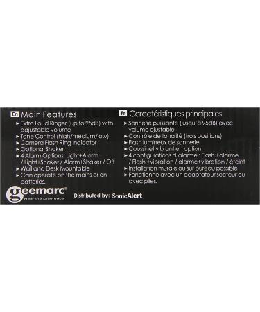 Geemarc Amplicall10 Telephone Ring Amplifier - Boost Volume and Clarity - Buy Online on GoSupps.com