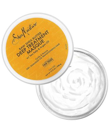 SheaMoisture Raw Shea Butter Deep Moisturizing Masque with Sea Kelp & Argan Oil - 11.5 oz (326 g) | International Shipping Available - Buy Online on GoSupps.com