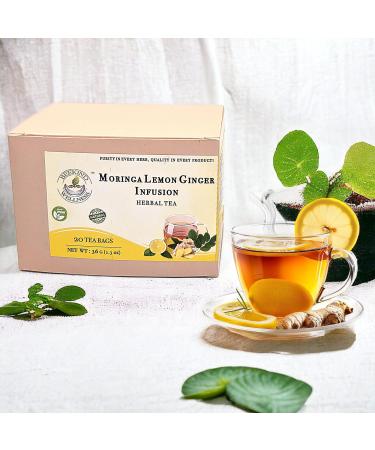 Tulsi Lemon Ginger Infusion 20 Tea Bags 1
