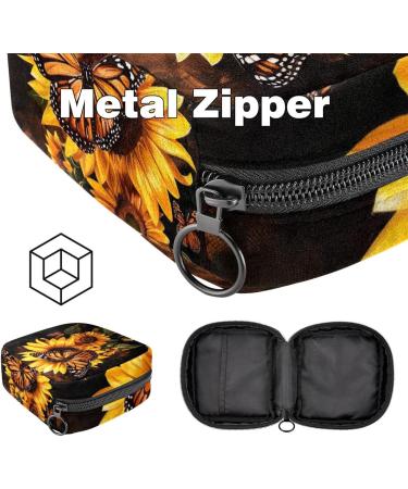 MuooouM Women's Storage Bag Versatile Blue Anchor Design for Menstruation Cup Bandages & Teen Essentials | Portable & Stylish - Buy Online on GoSupps.com