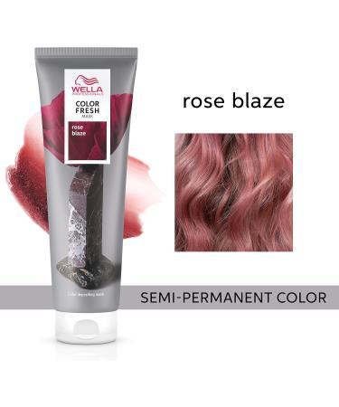 Wella Professionals Color Fresh Mask Rose Blaze - Temporary Hair Dye Treatment - Buy Online on GoSupps.com
