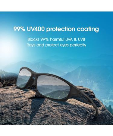 Shop Duduma Polarized Men's Sunglasses - UV400 Sports Glasses for Fishing & Biking - TR90 Lightweight Frame - Buy Online on GoSupps.com
