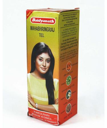 Baidyanath Mahabhringraj Tail 3.5Floz - Buy Online on GoSupps.com