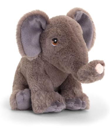 Deluxe Paws Plush Cuddly Soft Eco Toys 100% Recycled (Elephant)