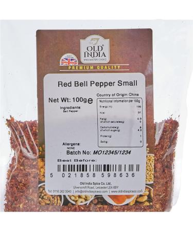 Old India Red Bell Pepper Small 100g - Buy Online on GoSupps.com