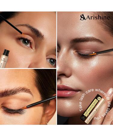 Eyelash Growth Serum Lash & Brow Serum: Peptide Lash & Brow Enhancer for Fuller Longer-Looking Lashes & Brows Ginseng & Amino Acids 3 mL Champagne - Buy Online on GoSupps.com