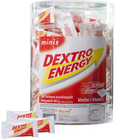  Hellma Dextro Energy Minis Pack of 300 Cherry Straws 450g - Buy Online on GoSupps.com