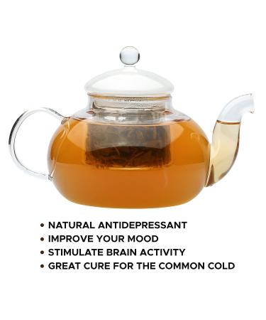 Tealyra Imperial Jasmine Dragon Pearls Green Tea - 4oz Loose Leaf Tea - Buy Online on GoSupps.com