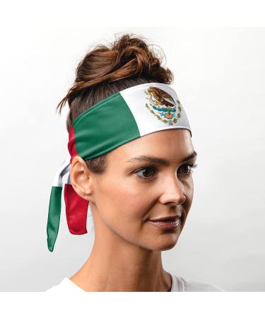 Suddora Mexico Country Flag Tie Headband - Sports Costume & National Team Accessories - Buy Online on GoSupps.com