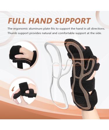 Resting Hand Splint | Full Hand Brace with Finger Support | Ideal for Stroke Rheumatoid Arthritis & Finger Contractures | Left/Right Hand Fit | M Mesh M - Buy Online on GoSupps.com