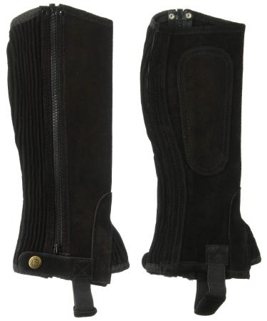 Perri's Zipper Half Chaps - Kids - Size:Medium Tall Color:Black