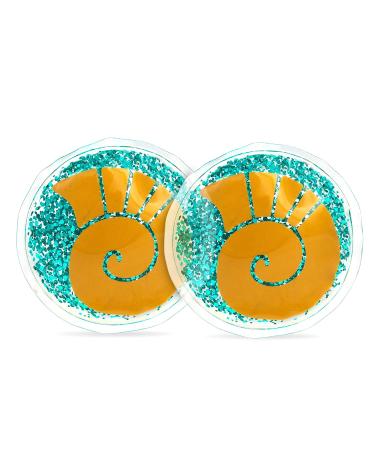 Disney Villains Ursula Cooling Gel Reusable Eye Masks - Soothing & Relaxing Shell Design - Buy Online on GoSupps.com