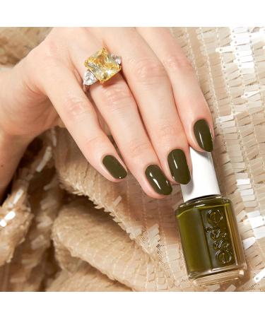Buy essie Salon-Quality Vegan Nail Polish - Meet Me at Midnight Olive Green Fall 2023 - 0.46 fl oz | International Shipping Available - Buy Online on GoSupps.com