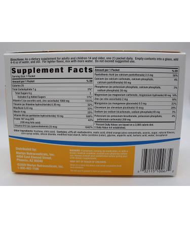 HydraFizz Vitamin C Orange 1000 mg - 30 Packets | Naturally Vitamins - Buy Online on GoSupps.com