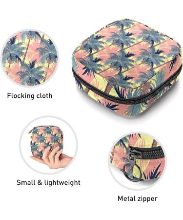 Buy Women's Bonds Storage Pockets Stillpad Halter Bag Tropical Palm Coconut Tree Pattern | Portable Period Kit for Women & Girls - Buy Online on GoSupps.com